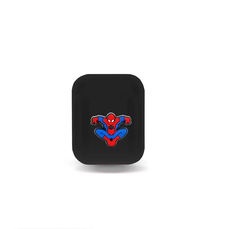 Nuevos auriculares Bluetooth Marvel Spider man auriculares inalámbricos sonido envolvente HIFI auriculares para ordenador portátil con micrófono para niños dibujos animados de Anime-MovilExpressShop