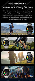 Reloj inteligente GT5 Pro, reloj deportivo GPS para hombres y mujeres, pantalla táctil AMOLED, llamadas telefónicas Bluetooth, reloj inteligente de pulsera resistente al agua para Fitness
