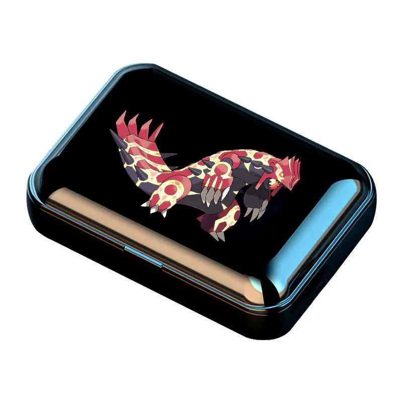 Pokemon Pikachu Auriculares inalámbricos con Bluetooth, Audio envolvente Anime estéreo bajo TWS auriculares deportivos para teléfono-MovilExpressShop