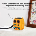 Buho Altavoz Bluetooth inalámbrico TK-200, minialtavoces portátiles impermeables IP65, compatible con tarjeta de memoria, estéreo HiFi, altavoces de graves pesados-MovilExpressShop