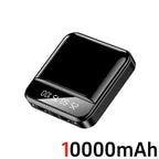 Xiaomi-Mini banco de energía de gran capacidad, 30000mah, carga súper rápida, Cable incorporado, batería externa portátil para Samsung y iPhone-MovilExpressShop