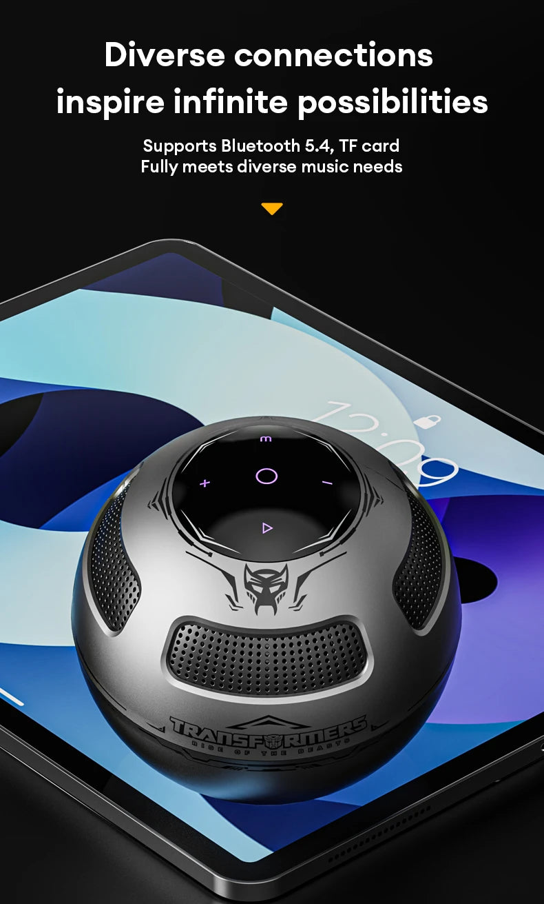 TRANSFORMERS TF-Y17 Altavoz portátil Altavoz Bluetooth inalámbrico de larga resistencia Sonido estéreo Caja de sonido multifuncional-MovilExpressShop