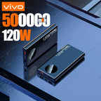 ONEPLUS 120W 200000mAh banco de energía de alta capacidad carga súper rápida cargador de batería portátil para iPhone Samsung Huawei-MovilExpressShop