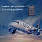 Xiaomi Solar Power Bank 20000mAh con 4 paneles solares cargador inalámbrico Powerbank para iPhone 15 Huawei Xiaomi Samsung Poverbank caliente-MovilExpressShop