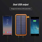 Xiaomi Solar Power Bank 20000mAh con 4 paneles solares cargador inalámbrico Powerbank para iPhone 15 Huawei Xiaomi Samsung Poverbank caliente-MovilExpressShop