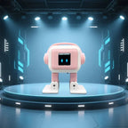 Robot AI EMO ESP32-S3 Control principal pantalla de 1,54 pulgadas Robot interactivo inteligente compañero de reconocimiento de voz para niños