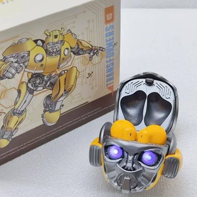 Transformers Auriculares Bumblebee H1 Auriculares con cancelación de ruido Auriculares Bluetooth Auriculares de aleación de alta calidad Juguetes de descompresión-MovilExpressShop