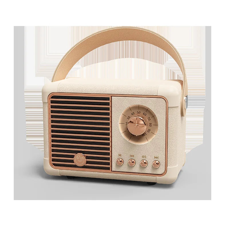HM11 Altavoz portátil Bluetooth estilo retro con asa-MovilExpressShop