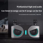 Altavoz Bluetooth inalámbrico portátil para Karaoke, máquina De micrófono, Subwoofer, caja De sonido potente, música, Caixa De Som Bocina Audio-MovilExpressShop