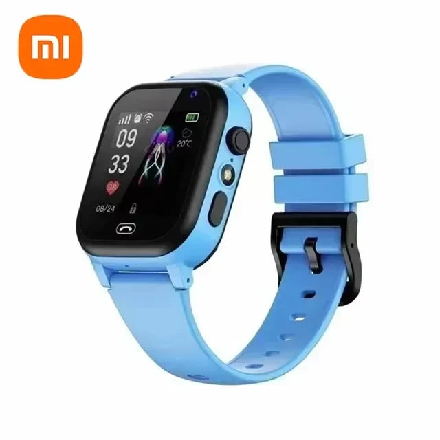 Xiaomi niños reloj inteligente 4G SOS ubicación GPS tarjeta Sim llamada niño reloj inteligente cámara impermeable niños niña regalo para Ios Android caliente