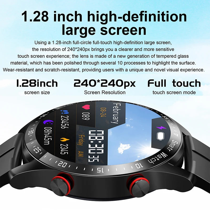 Reloj GT Series reloj inteligente hombres mujeres pantalla HD Bluetooth llamada GPS Tracker ritmo cardíaco IP68 impermeable SmartWatch 2024 nuevo