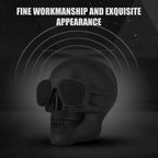 Altavoces portátiles Mini Calavera, inalámbricos por Bluetooth, con dibujos animados de huesos, cabeza fantasma pequeña, Compatible con música estéreo de 5W Hd-MovilExpressShop