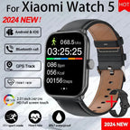 2025 nuevo para Xiaomi Watch 5 hombres mujeres HD AMOLED pantalla de visualización ritmo cardíaco Bluetooth llamada GPS pista impermeable deportes reloj inteligente