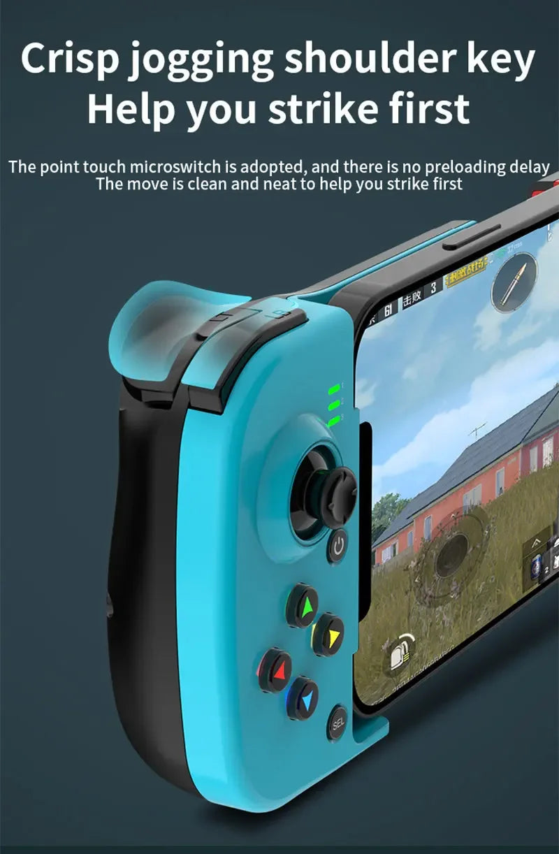 Mando inalámbrico D3 BT5.0, controlador de juego extensible para teléfono móvil, Android IOS-MovilExpressShop