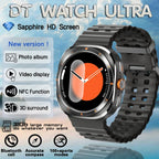 2025 nuevo reloj DT 7 Ultra reloj inteligente hombres 32GB memoria vídeo GPS NFC 47mm AMOLED Fitness rastreador deportivo salud relojes inteligentes mujeres