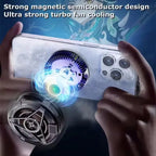 Nuevo Enfriador de teléfonos con pantalla magnética SL17, Enfriador de juegos 2 en 1, ventilador de refrigeración rápido Semiconductor para teléfono IOS y Android-MovilExpressShop