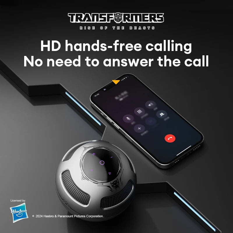 TRANSFORMERS TF-Y17 Altavoz portátil Altavoz Bluetooth inalámbrico de larga resistencia Sonido estéreo Caja de sonido multifuncional-MovilExpressShop