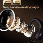 Auriculares inalámbricos de oído abierto Bluetooth 6,0 OWS auriculares de alta resolución ANC auriculares con reducción de ruido gancho para la oreja auriculares deportivos-MovilExpressShop