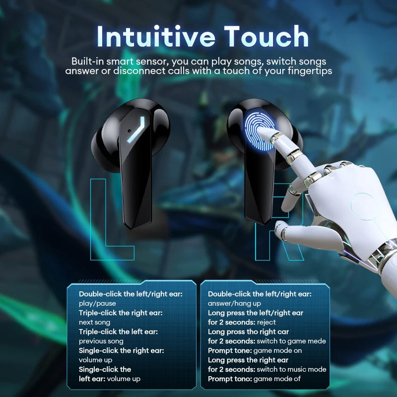 Lenovo XT53 auriculares de traducción TWS Bluetooth HD llamadas de voz auriculares con reducción de ruido para viajes de oficina auriculares con traductor AI