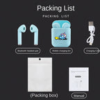 Disney-auriculares inalámbricos Stitzer TWS i7 Mini 2, cascos con Bluetooth 5,0, micrófono, estuche de carga, manos libres, novedad-MovilExpressShop