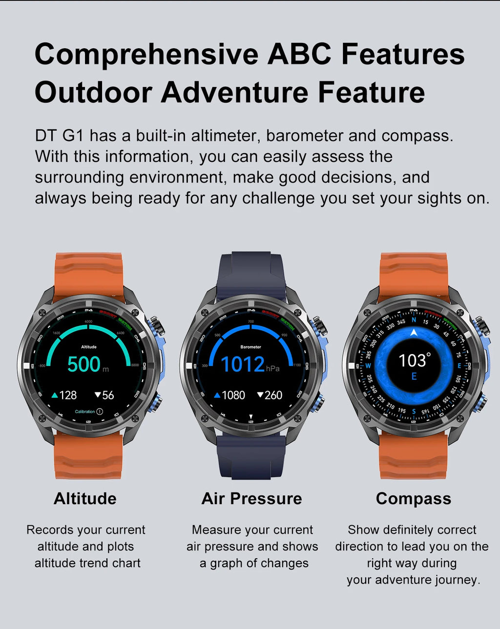 Nuevo reloj inteligente AMOLED con reproductor de vídeo con memoria de 4GB con GPS, mapas sin conexión, reloj inteligente deportivo militar para hombres, pulsera impermeable para nadar de 30m