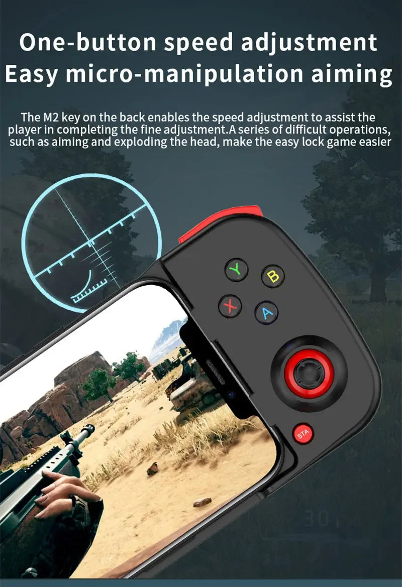 Mando inalámbrico D3 BT5.0, controlador de juego extensible para teléfono móvil, Android IOS-MovilExpressShop