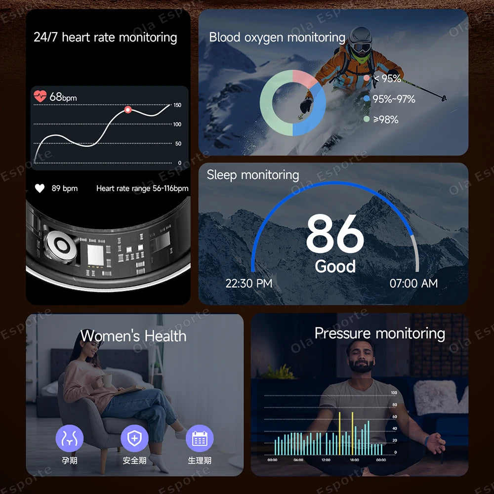 Anillo inteligente resistente al agua-MovilExpressShop