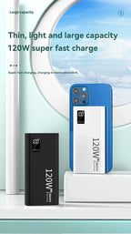VIVO 120W Power Bank 50000mAh alta capacidad carga rápida Powerbank cargador de batería portátil para iPhone Samsung Huawei etc...-MovilExpressShop
