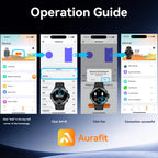 Smartwatch IP67 rastreador de ejercicios impermeable con más de 150 deportes monitoreo del sueño carga inalámbrica     Reloj AMOLED