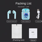 Disney-auriculares inalámbricos Stitzer TWS i7 Mini 2, cascos con Bluetooth 5,0, micrófono, estuche de carga, manos libres, novedad-MovilExpressShop