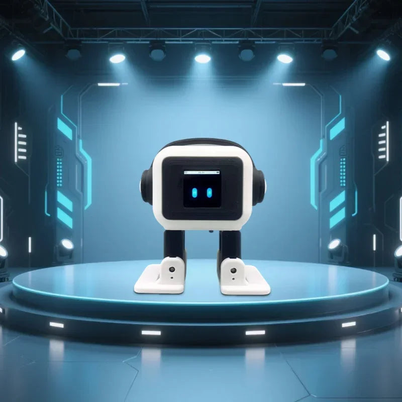 Robot AI EMO ESP32-S3 Control principal pantalla de 1,54 pulgadas Robot interactivo inteligente compañero de reconocimiento de voz para niños