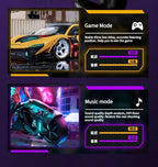 Transformers TF-T01 auriculares inalámbricos Bluetooth 5,3 sonido HIFI Bumblebee auriculares para juegos auriculares de baja latencia Larga modo de reposo-MovilExpressShop