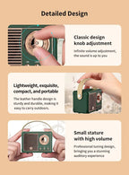 HM11 Altavoz portátil Bluetooth estilo retro con asa-MovilExpressShop