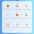 OnePlus 200000mAh pantalla Digital LED banco de energía de alta capacidad 120W carga súper rápida batería externa portátil-MovilExpressShop