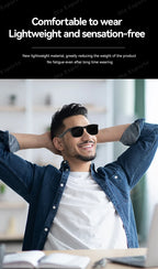 Nuevas gafas inteligentes inalámbricas con Bluetooth con Anti-UV, gafas de llamada, hombres y mujeres-MovilExpressShop