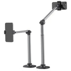 Soporte de escritorio de aluminio giratorio de 360 grados para fotografía Blogging en línea, trípode superior para teléfono-MovilExpressShop