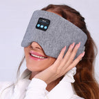 Auriculares Máscara Bluetooth para dormir Viajes Máscara para dormir portátil Reproducir música Auriculares para dormir Máscara de ojos musical ajustable para dormir-MovilExpressShop