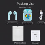 Disney-auriculares inalámbricos Stitzer TWS i7 Mini 2, cascos con Bluetooth 5,0, micrófono, estuche de carga, manos libres, novedad-MovilExpressShop