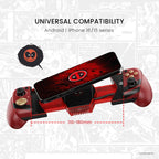 Controlador de juegos móvil GameSir X3 Pro DeadPool Edition para iPhone 15 y Android tipo C Gamepad con palos de efecto Hall