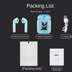 Disney-auriculares inalámbricos Stitzer TWS i7 Mini 2, cascos con Bluetooth 5,0, micrófono, estuche de carga, manos libres, novedad-MovilExpressShop