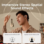 Auriculares inalámbricos de oído abierto Bluetooth 6,0 OWS auriculares de alta resolución ANC auriculares con reducción de ruido gancho para la oreja auriculares deportivos-MovilExpressShop