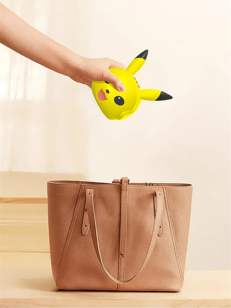 Pikachu Altavoz Bluetooth inalámbrico Altavoz pequeño portátil Subwoofer pesado Mini Bluetooth bajo Subwoofer regalos-MovilExpressShop