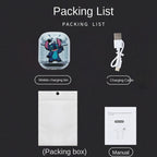 Nuevo Disney Stitch sonido HIFI pantalla Digital LED auriculares Bluetooth auriculares inalámbricos serie Stitch de largo alcance-MovilExpressShop