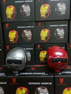 Marvel Los Vengadores Spiderman Iron Man Dibujos animados creativos Mini subwoofer Altavoz Bluetooth Personalizado Anime Película Audio Regalo