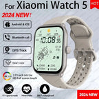 2025 nuevo para Xiaomi Watch 5 hombres mujeres HD AMOLED pantalla de visualización ritmo cardíaco Bluetooth llamada GPS pista impermeable deportes reloj inteligente