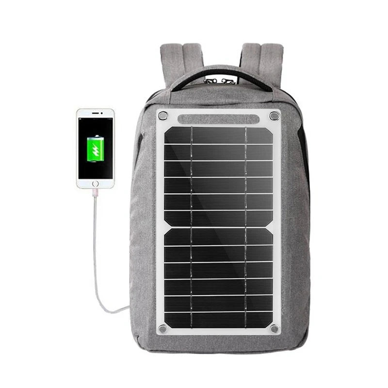 OnePlus-panel Solar de 35W con USB, resistente al agua, para exteriores, senderismo, Camping, batería portátil para Panel de carga de teléfono móvil-MovilExpressShop