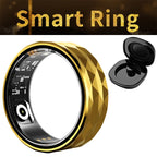 Smart Ring 2024 – Monitor de temperatura corporal, resistente al agua, compatible con Android e iOS-MovilExpressShop