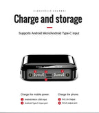 Xiaomi-Mini banco de energía de gran capacidad, 30000mah, carga súper rápida, Cable incorporado, batería externa portátil para Samsung y iPhone-MovilExpressShop