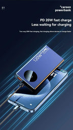 ONEPLUS 120W 200000mAh banco de energía de alta capacidad carga súper rápida cargador de batería portátil para iPhone Samsung Huawei-MovilExpressShop