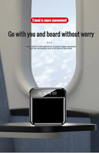 Xiaomi-Mini banco de energía de gran capacidad, 30000mah, carga súper rápida, Cable incorporado, batería externa portátil para Samsung y iPhone-MovilExpressShop